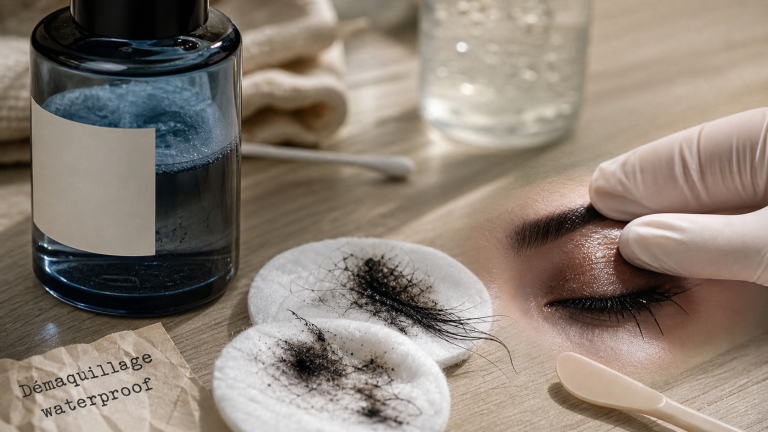 Comment enlever le mascara waterproof sans abîmer les cils, démaquillage doux.
