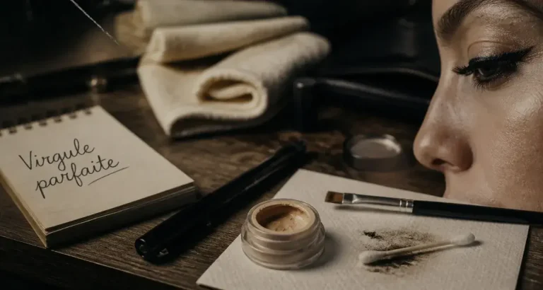 Eye liner comment le mettre : virgule symétrique, sans trembler