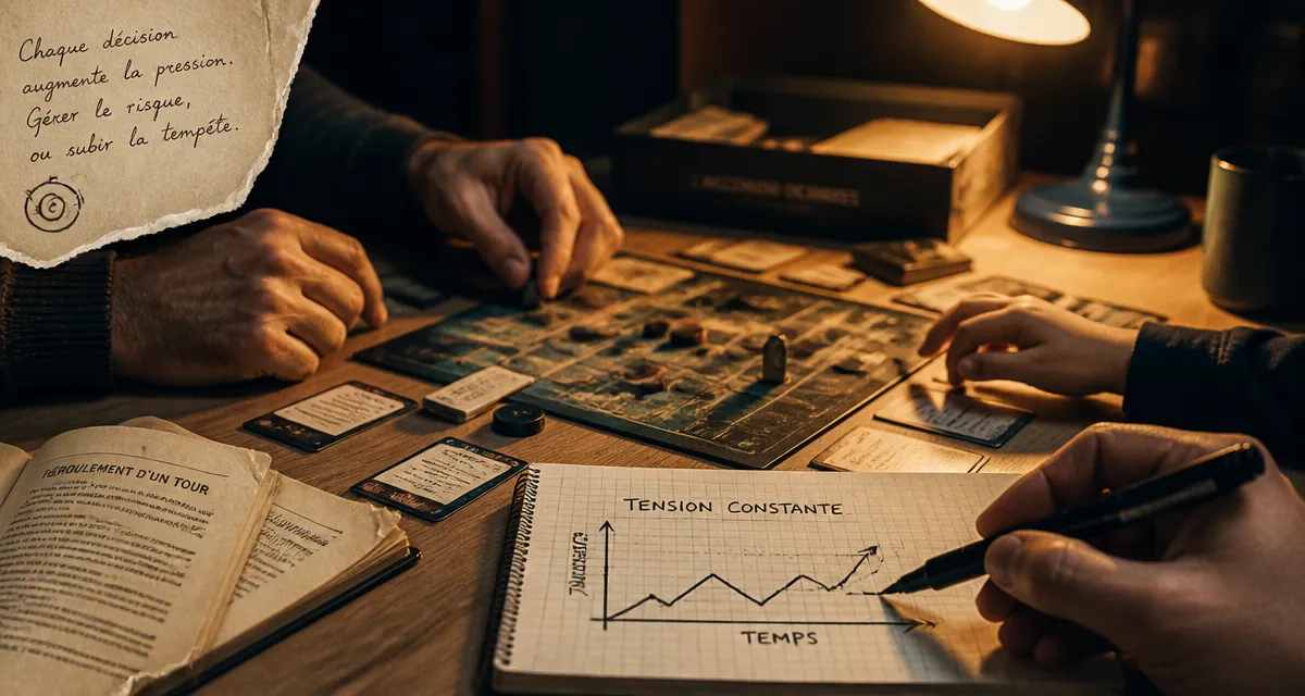 Jeux de société à 2 : duels intenses à deux, cartes et jetons sur table