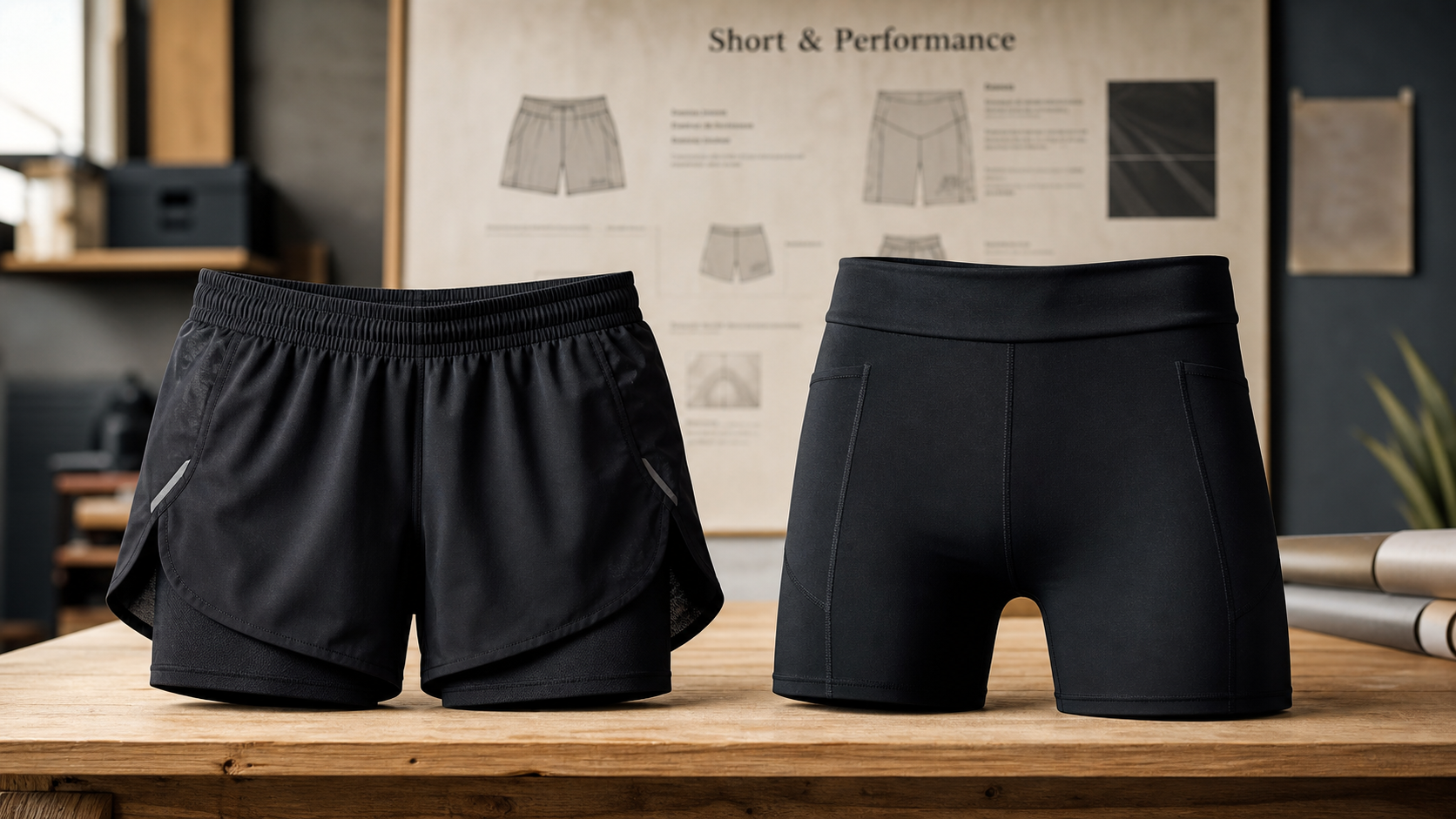 Short de sport pour femme : 2-en-1 et cycliste, confort et performance