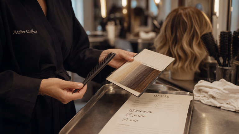 Balayage prix : devis coiffure au salon