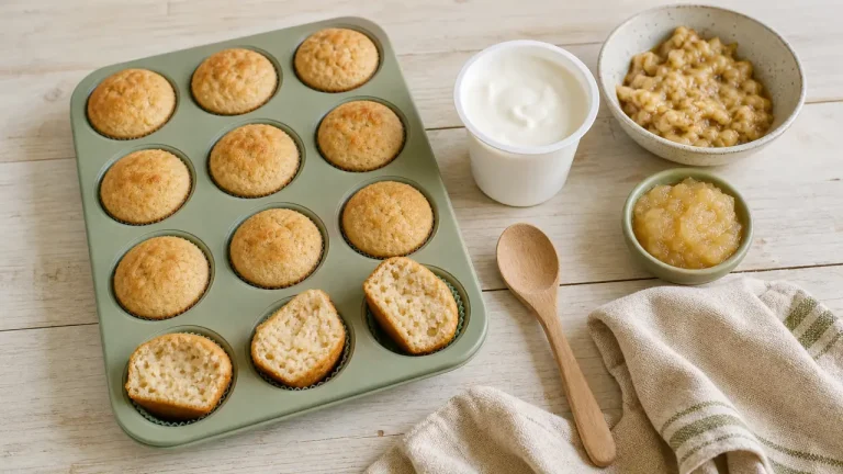 Gâteau bebe moelleux au yaourt, sûr avant 12 mois