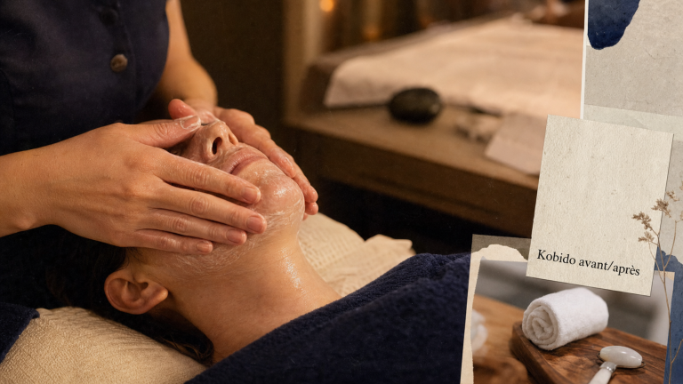 Massage kobido avant apres : lifting naturel, résultats visibles