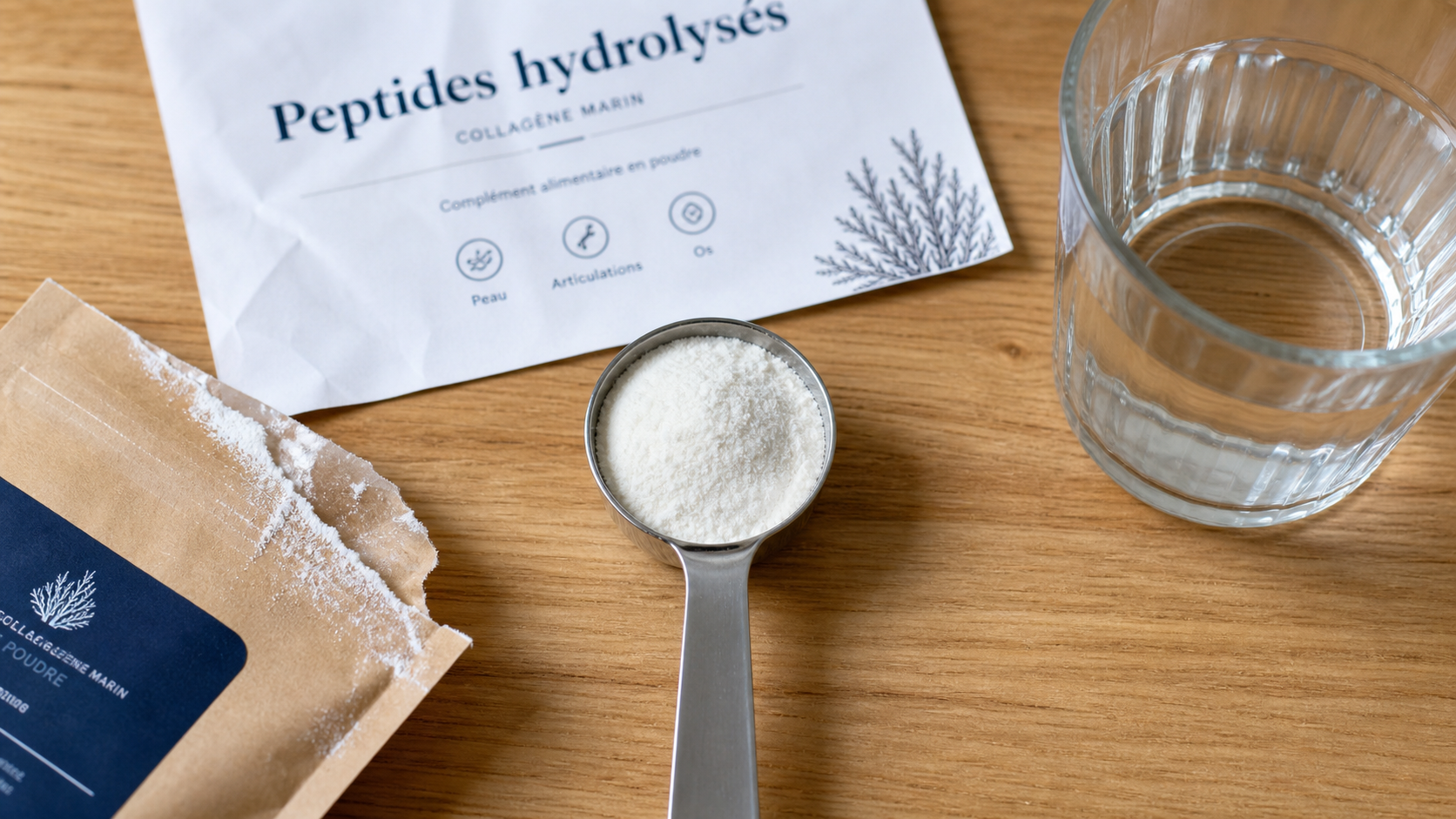 Meilleur collagene marin : peptides hydrolysés, poudre et dosage