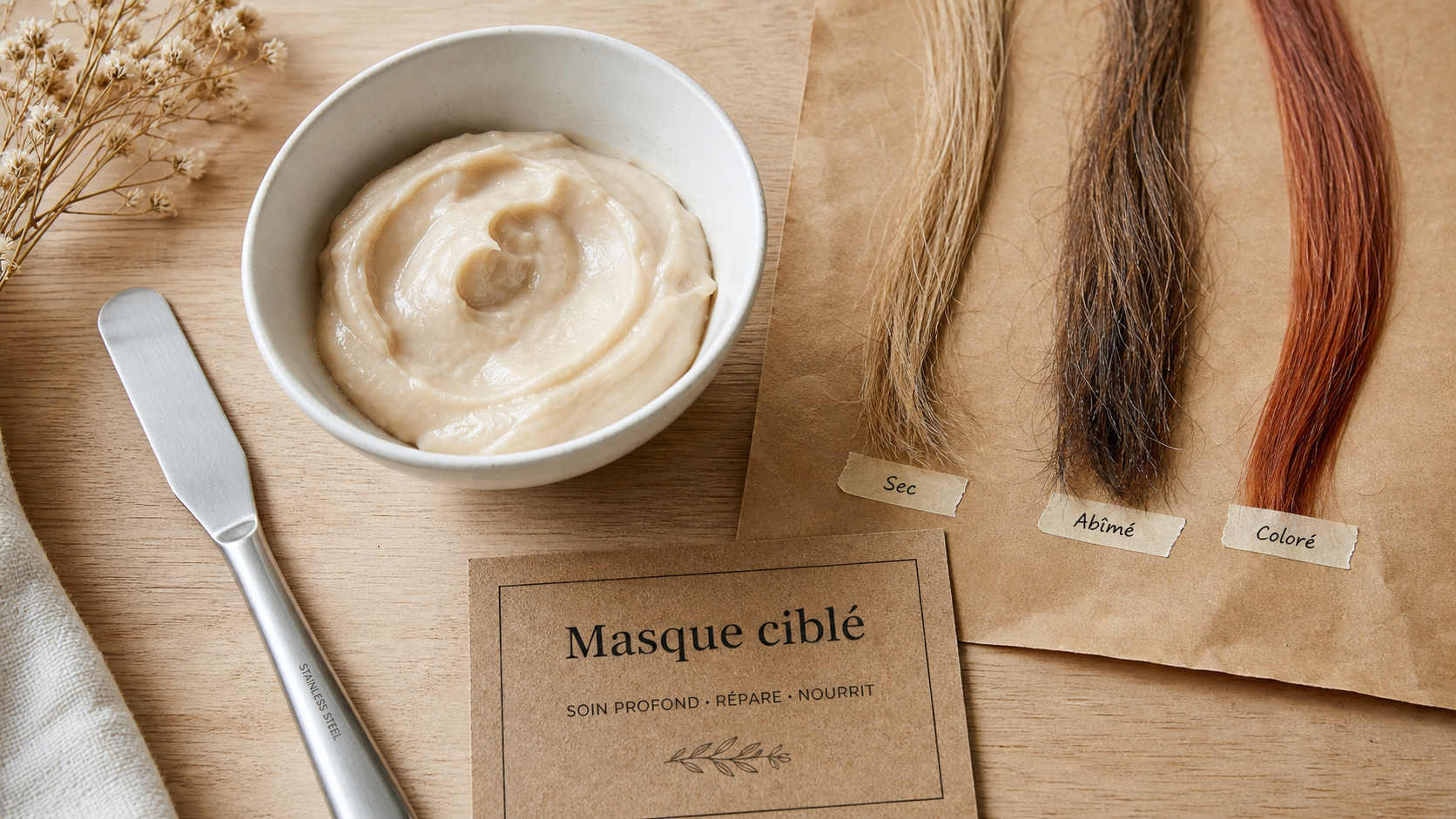Meilleur masque cheveux pour cheveux secs, abîmés ou colorés