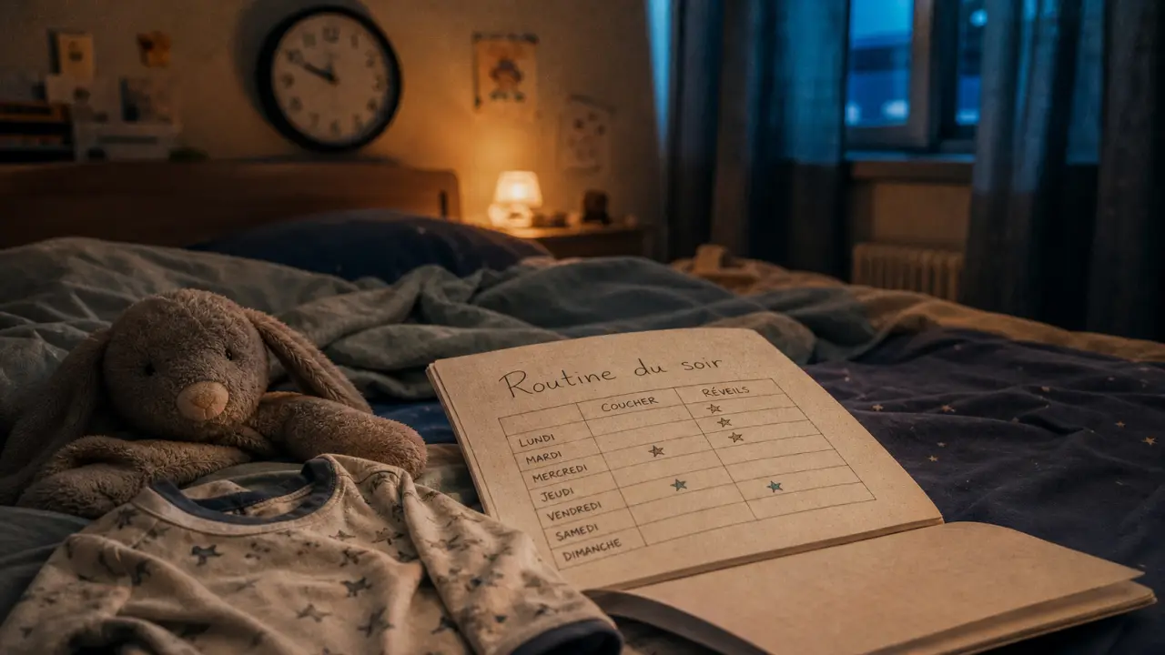 Sommeil enfant 2 ans : routine du soir, sieste et réveils nocturnes