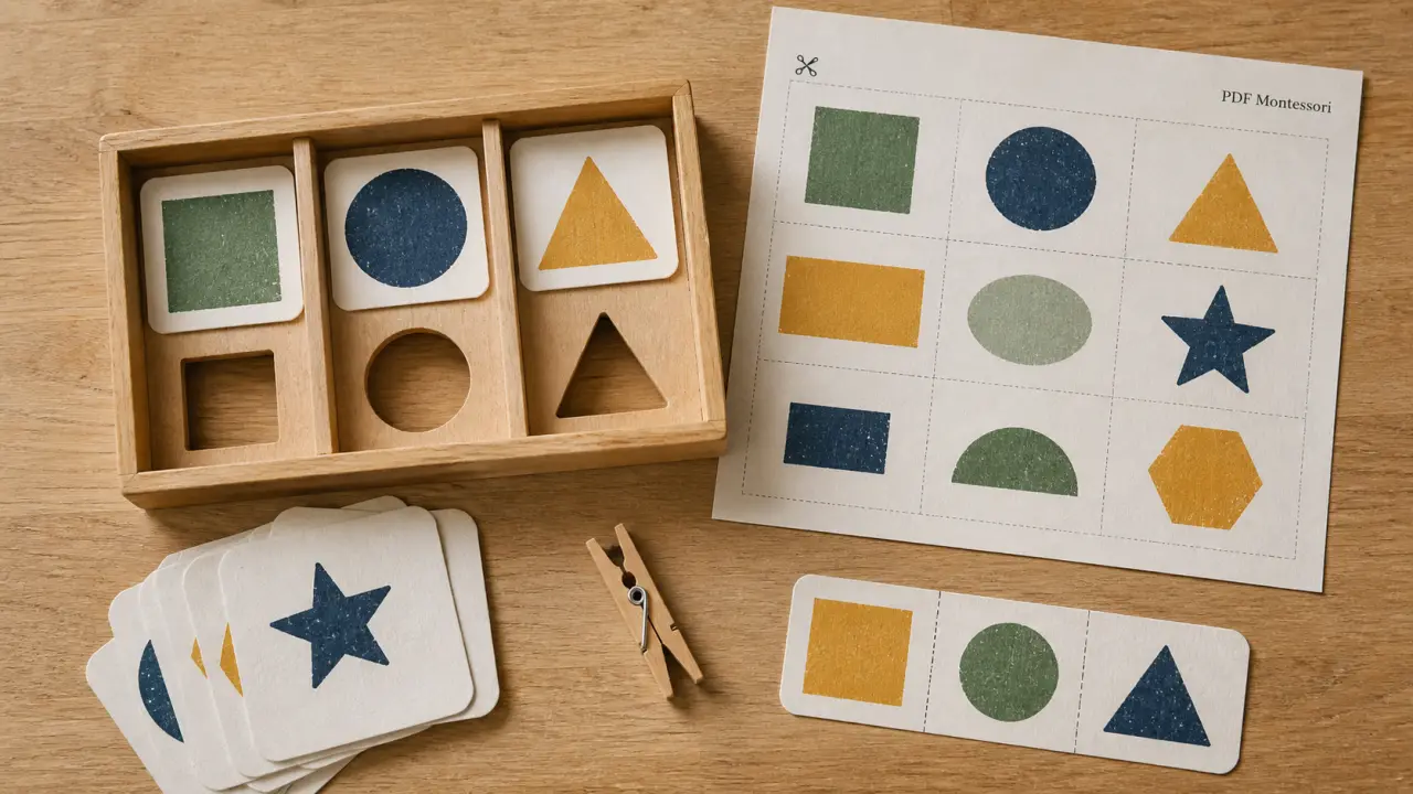 Activités Montessori PDF gratuit à imprimer par âge et compétence