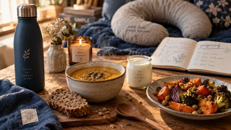 Perdre du poid apres grossesse : repas et récupération post-partum