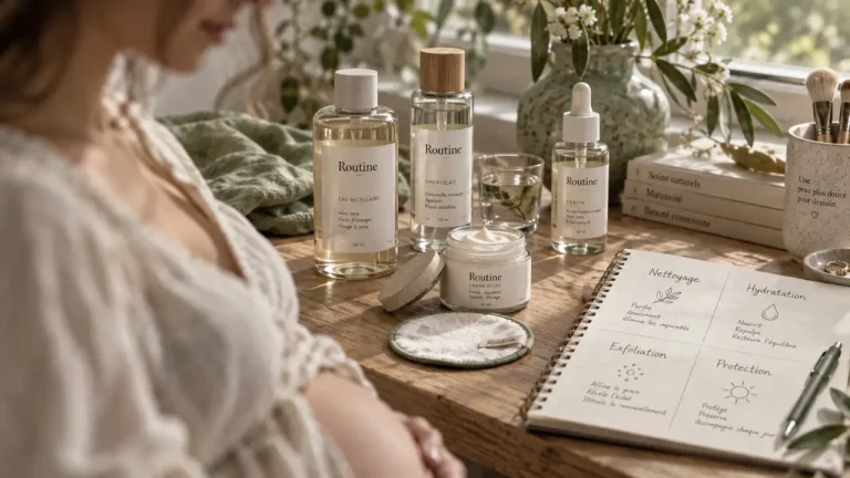 Soin du visage femme enceinte : routine sûre pour peau éclatante