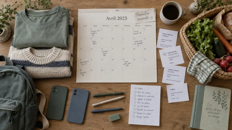 Vie en famille : planifier ensemble, calendrier et tâches