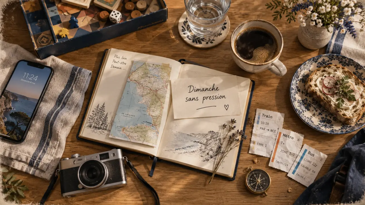 Activité a faire un dimanche : photo, café et jeux à la maison